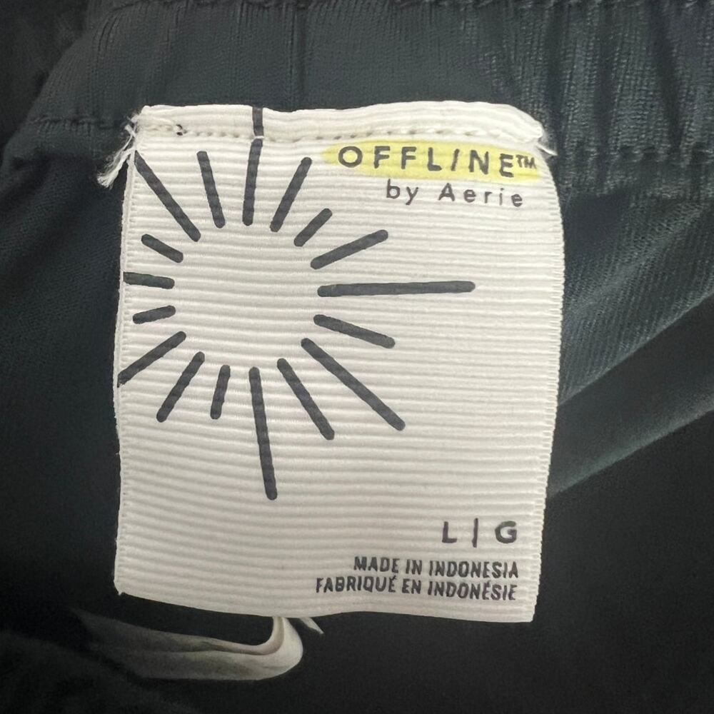 OFFLINE by Aerie Women's L Athleisure Minimalist Staple Front Seam‎ Track Pants - Picture 5 of 13